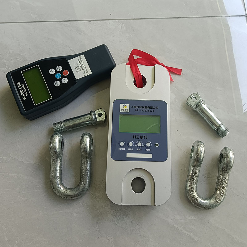 新款 20 吨 HZ-W5 数字拉力计，工业重型吊装作业助手